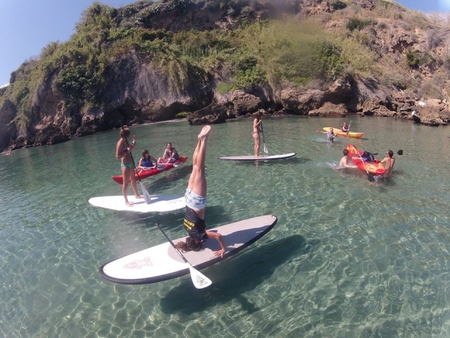 excursion de kayak y sup